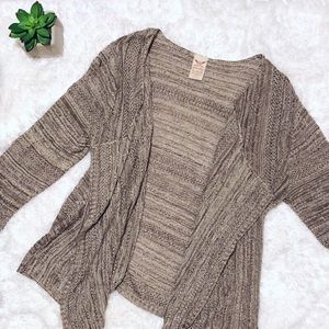 Faded Glory Open Front Cardigan